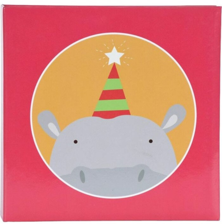 Album 19.626 Jungle Hipopotam 10x15/200 czerwony Henzo